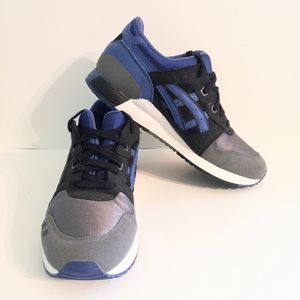 ASICS Gel-Lyte III Purple/Grey&Black/White Jr's(M) Size 6.5